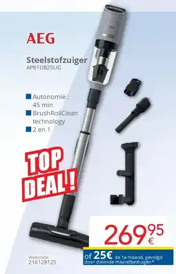 Eldi Age Steelstofzuiger aanbieding