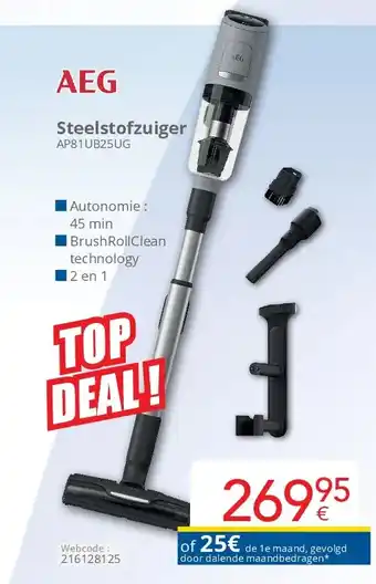 Eldi Age Steelstofzuiger aanbieding