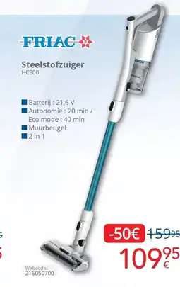 Eldi Steelstofzuiger HC500 aanbieding