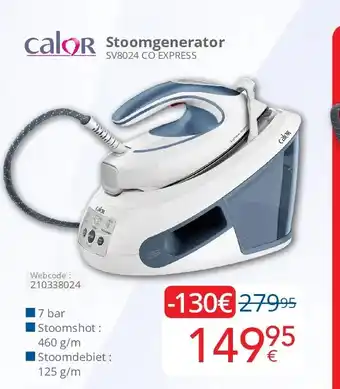 Eldi Stoomgenerator aanbieding