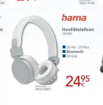 Eldi Hoofdtelefoon 184085 aanbieding