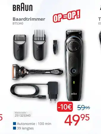 Eldi Baardtrimmer aanbieding