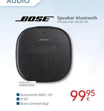 Eldi Speaker bluetooth aanbieding