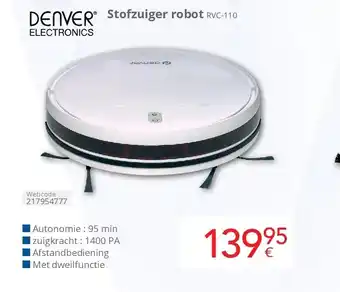 Eldi Stofzuiger robot RVC-110 aanbieding