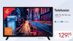 Eldi Telefusion LED TV 32’’/81 cm aanbieding