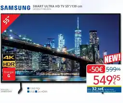 Eldi Samsung SMART ULTRA HD TV 55’’/139 cm UE55DU7190UXXN aanbieding