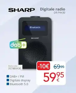 Eldi Digitale radio DR-P4430 aanbieding