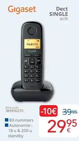 Eldi Dect SINGLE A270 aanbieding