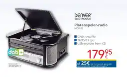 Eldi Platenspeler-radio MDR-51 aanbieding