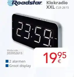 Eldi Klokradio XXL CLR-2615 aanbieding