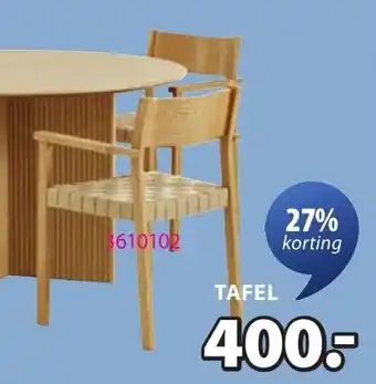 Jysk Royal Oak Vesterborg Tafel aanbieding