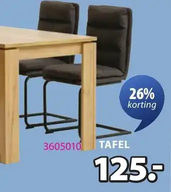 Jysk Lintrup Tafel aanbieding