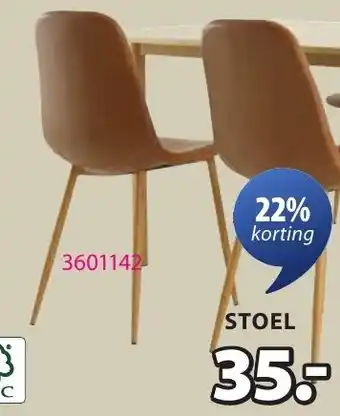 Jysk Jonstrup Stoel aanbieding