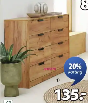 Jysk Jenslev Commode aanbieding