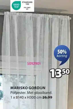 Jysk Marisko Gordijn aanbieding