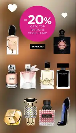 ICI PARIS XL Op 10 top parfums voor haar aanbieding