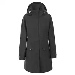 Decathlon Dames Rainy Day Waterproof Jas (Zwart) aanbieding