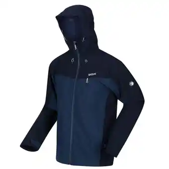 Decathlon Heren Birchdale Waterdicht Hooded Jacket (Moonlight Denim/Navy) aanbieding