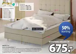 Jysk Dreamzone Nevla GC5 Boxspring aanbieding