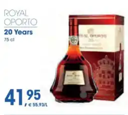 Prik en Tik Royal Oporto 20 Years aanbieding