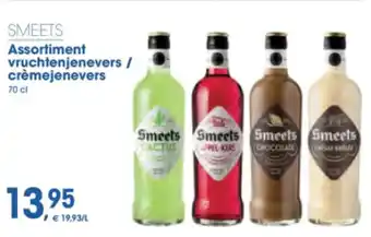 Prik en Tik Smeets Assortiment vruchtenjenevers / crèmejenevers aanbieding