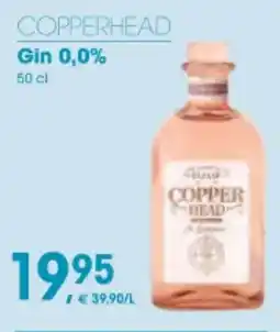 Prik en Tik Copperhead Gin 0,0% aanbieding