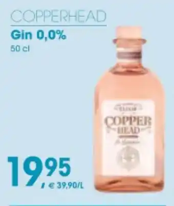 Prik en Tik Copperhead Gin 0,0% aanbieding