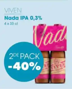 Prik en Tik Viven Nada IPA 0,3% aanbieding