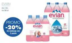 Prik en Tik Evian aanbieding