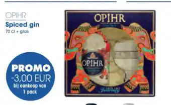 Prik en Tik Opihr Spiced gin aanbieding