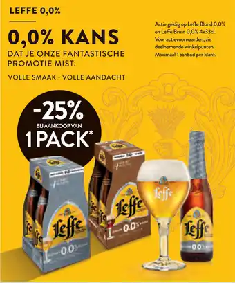 Prik en Tik Leffe 0,0% aanbieding