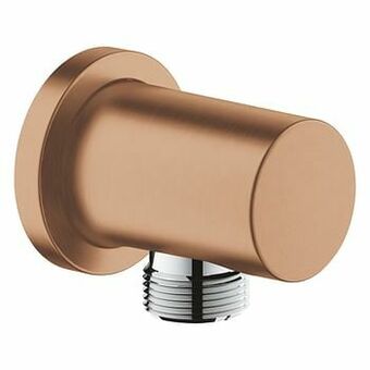 X2O Grohe Rainshower Round doucheslangaansluiting 1/2" Brushed Warm Sunset aanbieding