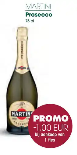 Prik en Tik Martini Prosecco aanbieding