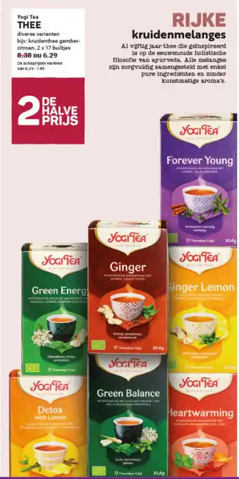 Ekoplaza Yogi Tea Thee aanbieding