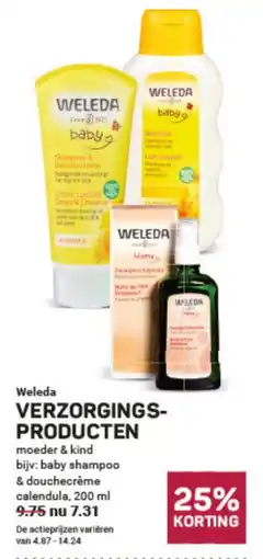 Ekoplaza Weleda verzorgings producten aanbieding