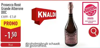 ALDI Prosecco Rosé Grande Alberone DOC aanbieding