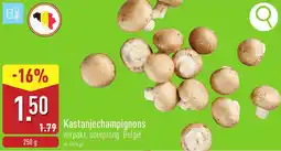 ALDI Kastanjechampignons aanbieding