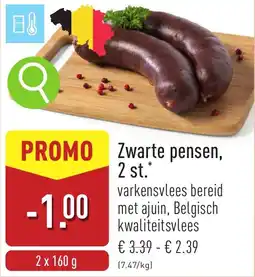 ALDI Zwarte pensen aanbieding