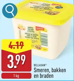 ALDI Bellasan Smeren, bakken en braden aanbieding