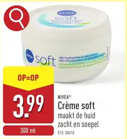 ALDI Nivea Crème soft aanbieding