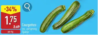 ALDI Courgettes aanbieding