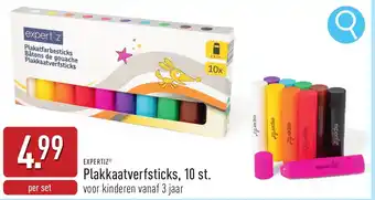 ALDI Expertiz Plakkaatverfsticks aanbieding