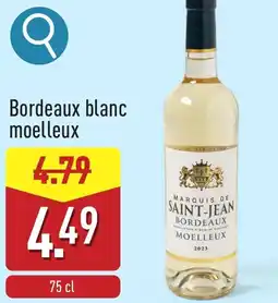 ALDI Bordeaux blanc moelleux aanbieding