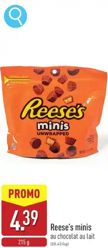 ALDI Reese's minis au chocolat au lait aanbieding