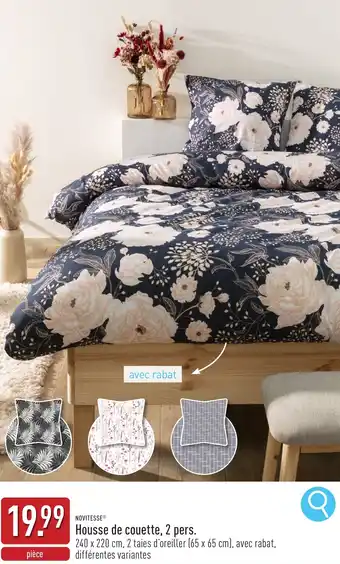 ALDI Novitesse housse de couette aanbieding