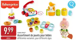 ALDI Fisher-price assortiment de jouets pour bébés aanbieding