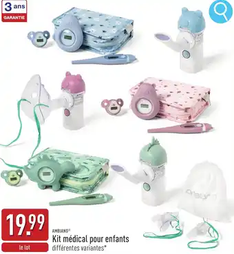 ALDI Ambiano kit médical pour enfants aanbieding