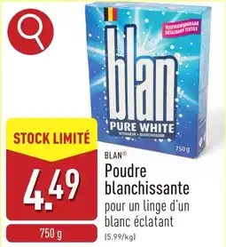 ALDI Blan Poudre blanchissante aanbieding