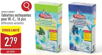 ALDI Twido Cleaning Tablettes nettoyantes pour W.-C. aanbieding