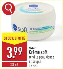 ALDI Nivea Crème soft aanbieding